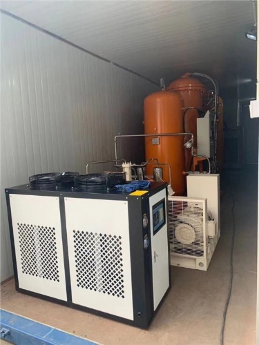 Container oxygen generator